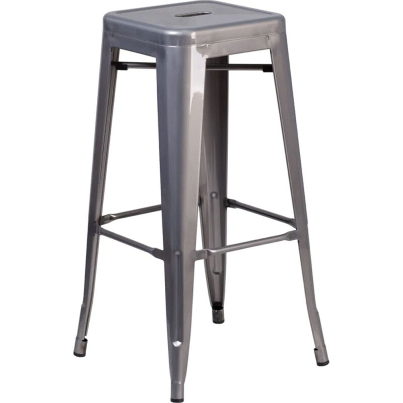 Grey Counter Stool